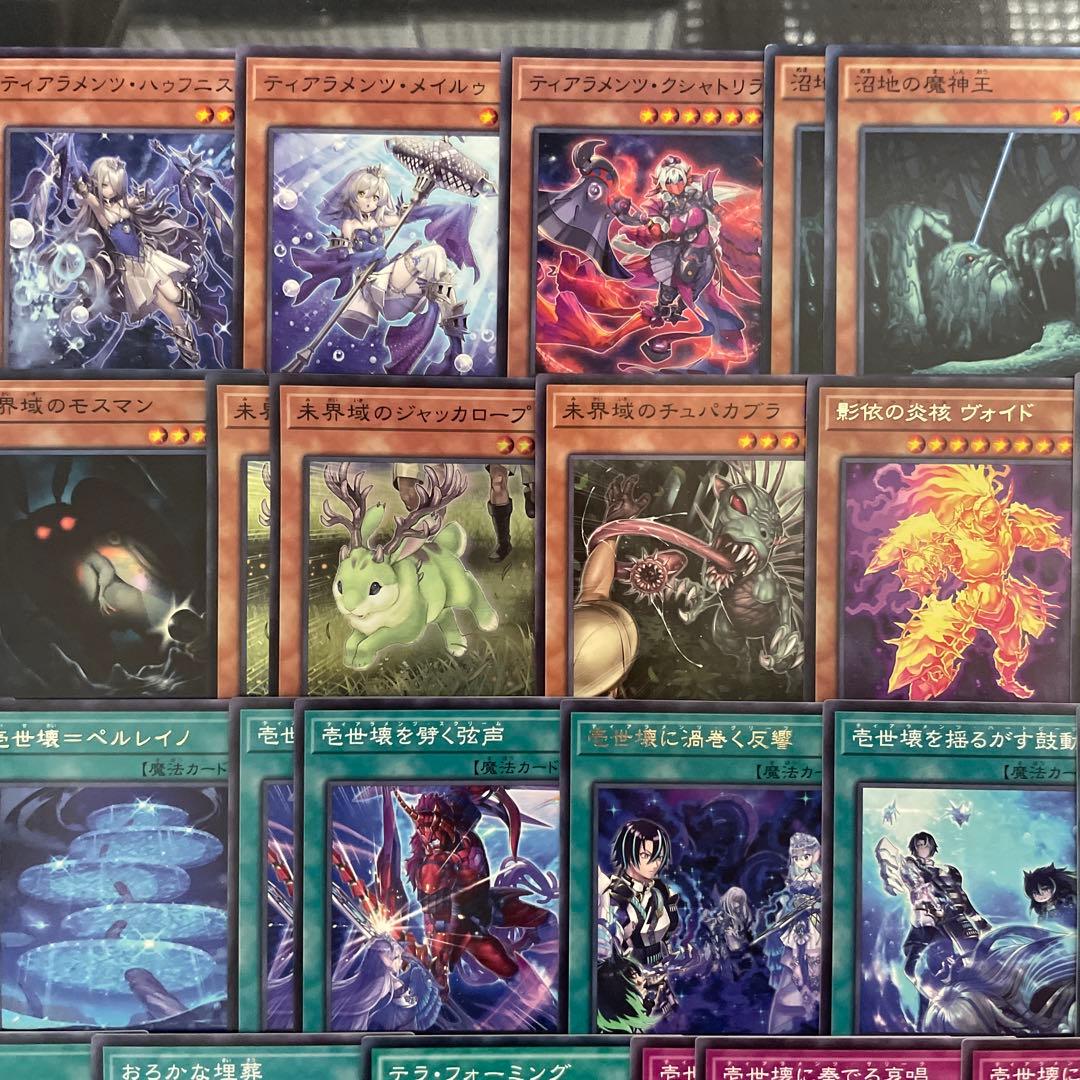 優勝構築 未界域ティアラメンツデッキ シェイレーン ケルドウ 未界域のネッシー