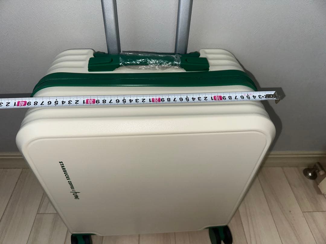 Starbucks キャリーカート ホワイト/グリーン