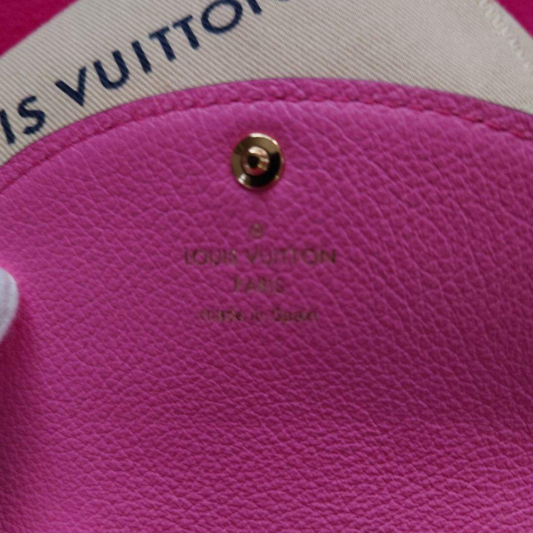 LOUIS VUITTON アンプラント・ポルトモネ・ロザリ ピンク