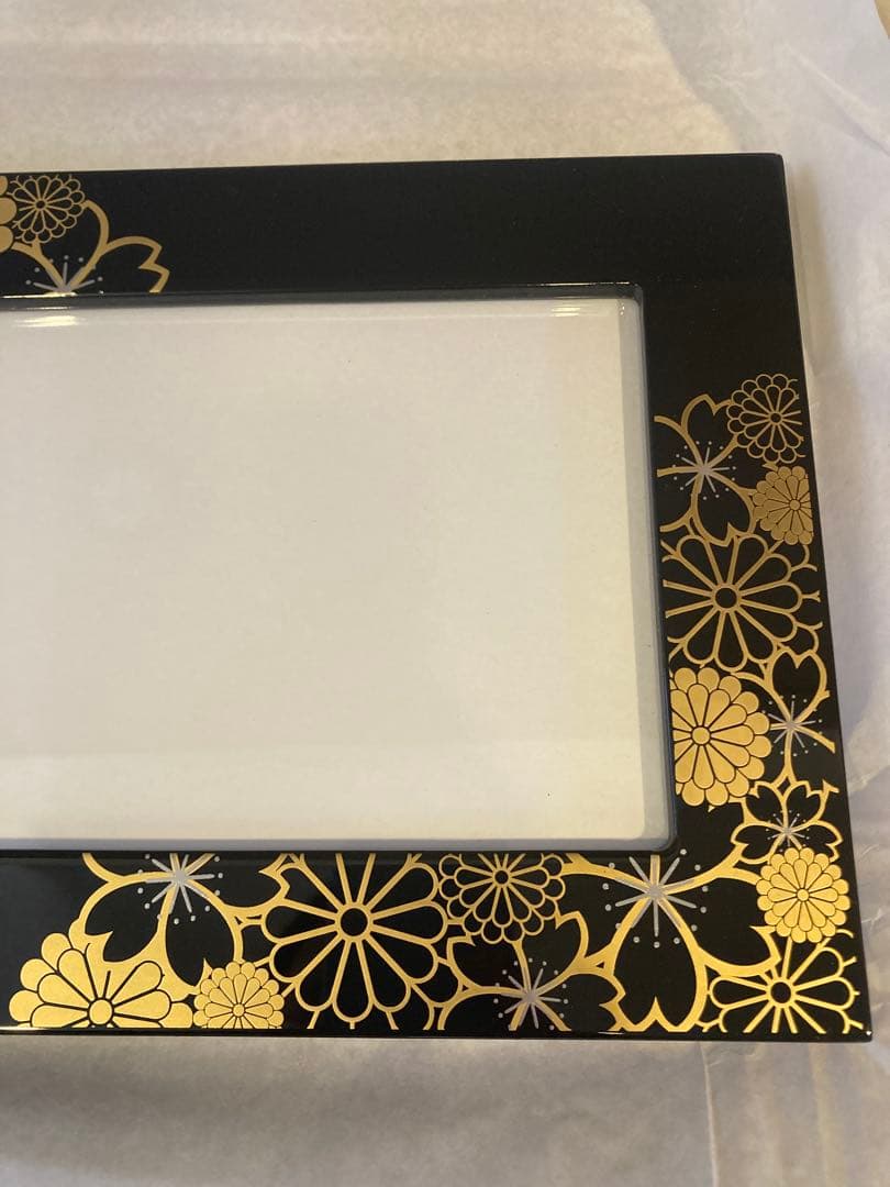 【新品未使用】漆器 山田平安堂フォトフレーム