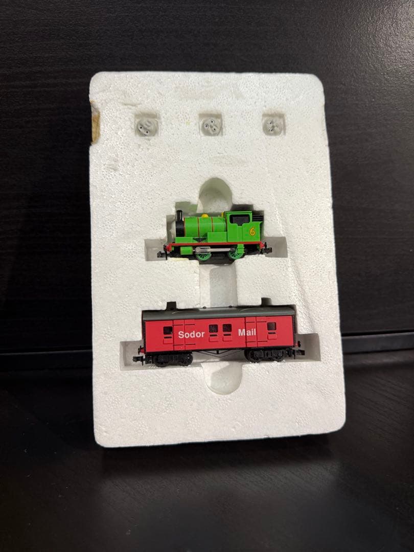 <ジャンク>NゲージTOMIX きかんしゃトーマス　パーシーセット　外箱欠品