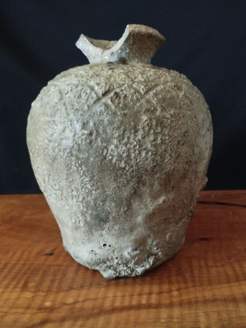 信楽　檜垣文壷