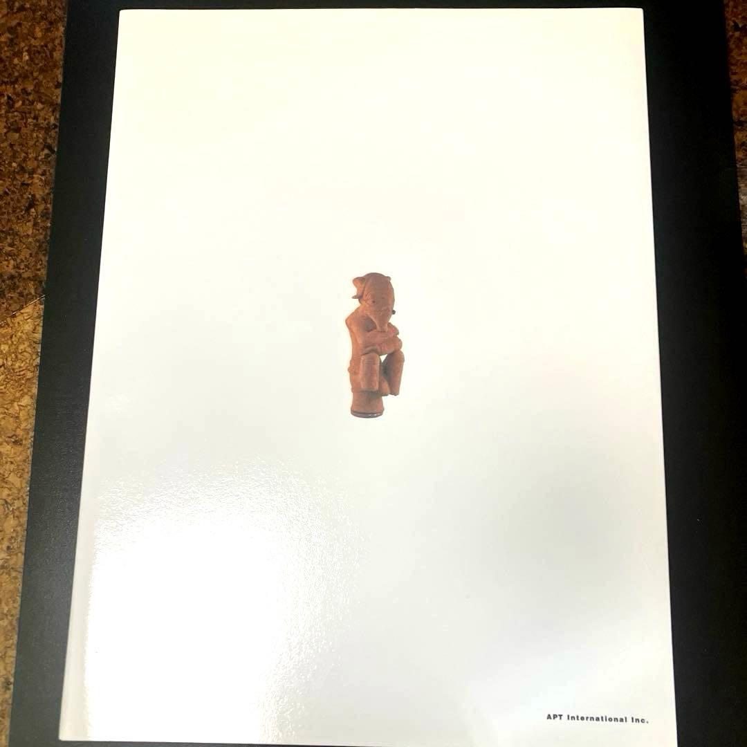 希少セネガルの古い木彫お面（関西万博で購入）「知られざる西アフリカの美術展図録」