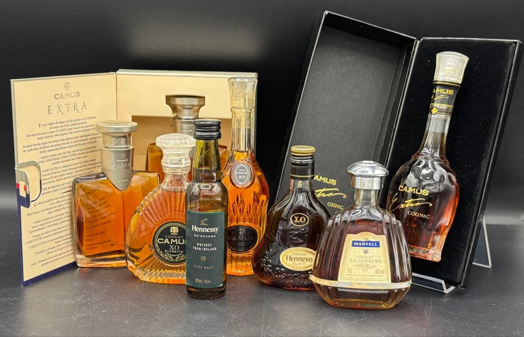 ウ*リ様 ミニボルト マーテル カミュ ヘネシー EXTRA ロングネック 金キ