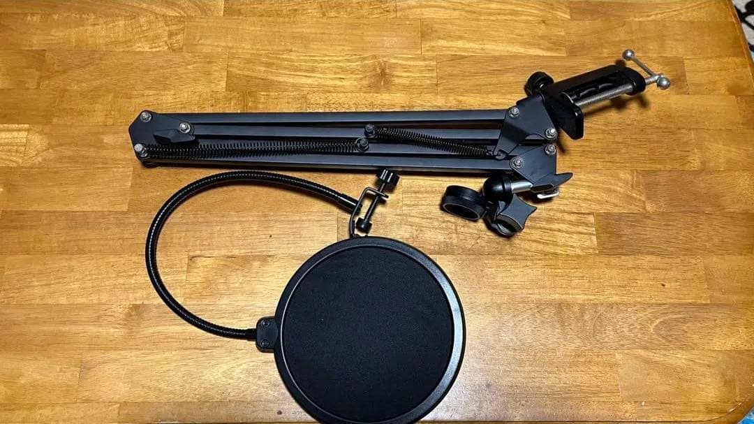 オーディオテクニカ AT2020 マイクアーム付き