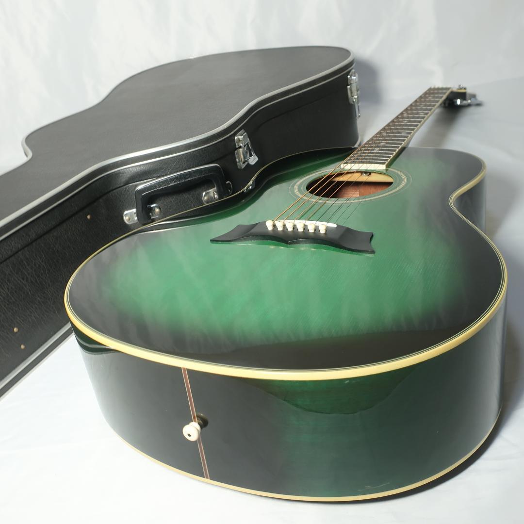 弦交換Morris MG-30 アコースティックギター ハードケース付 モーリス