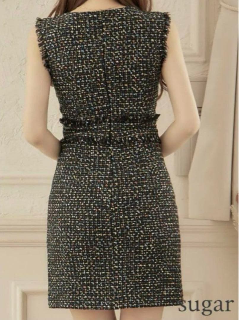 sugar ツイードドレス