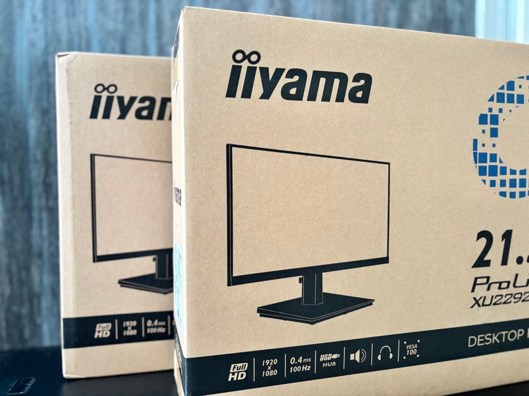 2台セット！iiyama ProLite XU2292HSU 21.5インチ