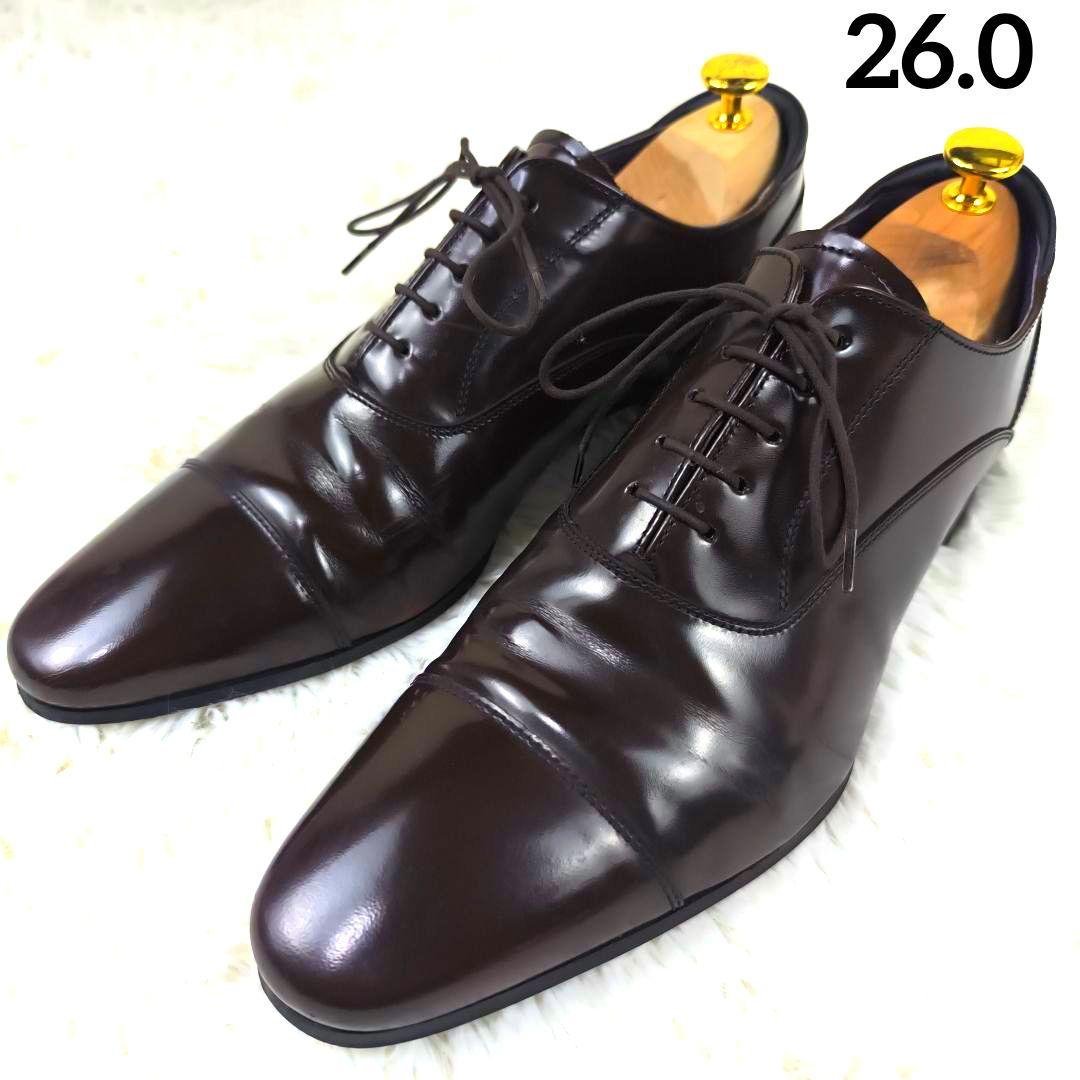 ✨美品✨ リーガル ドレスシューズ 内羽根 ストレートチップ レザー 茶色