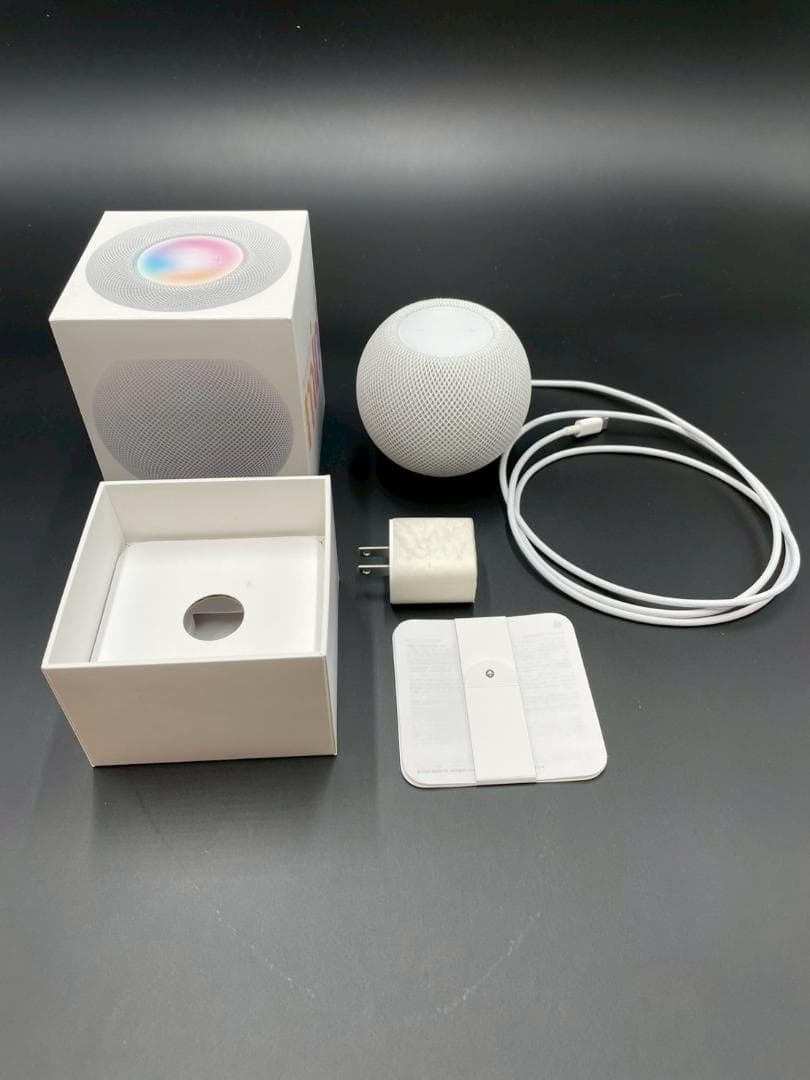 【極美品】Apple Pod mini ホワイト ACアダプタ付き