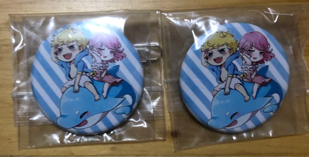 夏コミ落としました 夏落ち nqrse 特典 缶バッチ