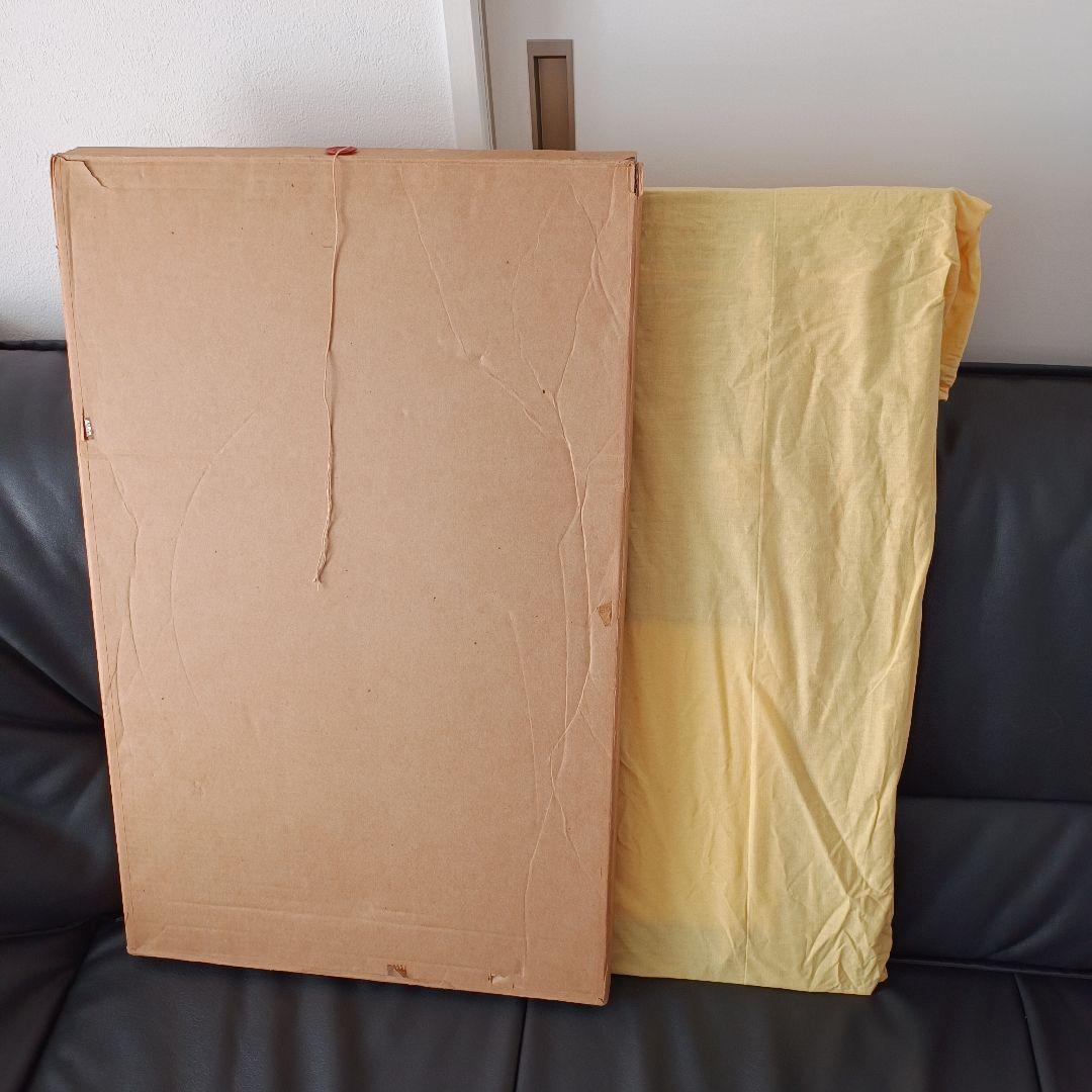 シルクスクリーン 　 スペンス「鳥の綱渡り」