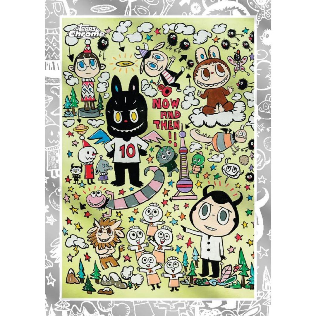 2025 Topps Chrome Labubu 1BOX 新品・未開封