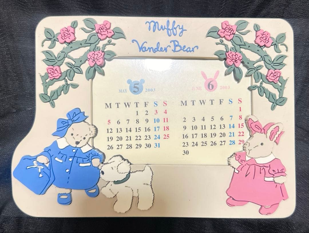 muffy vanderbear ノースアメリカンベアー 卓上カレンダー