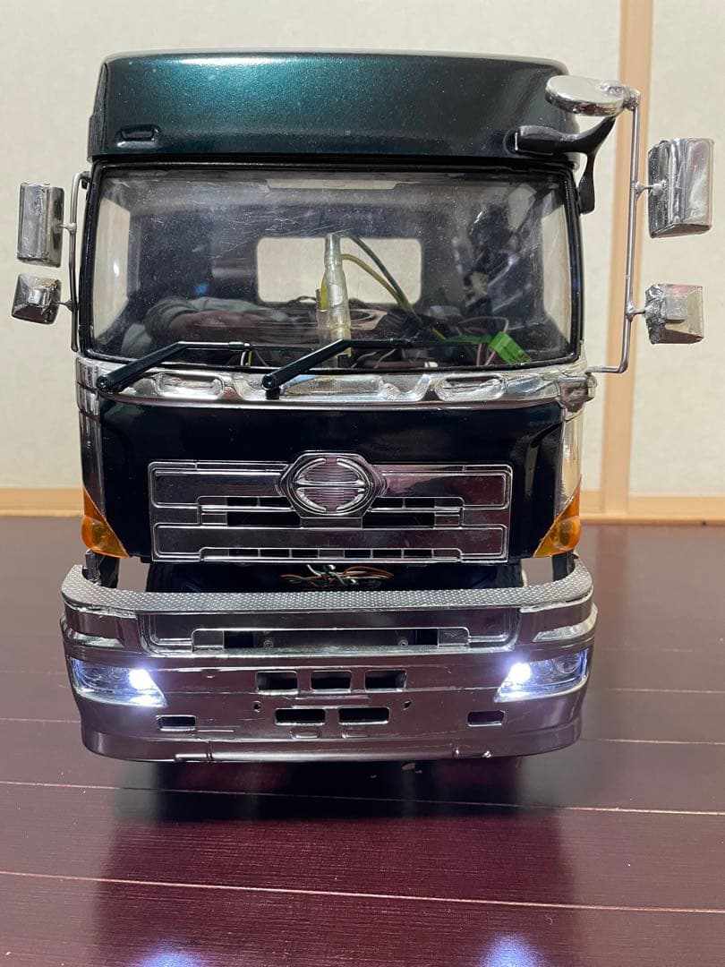 タミヤ 1/14 プロフィア ショート加工ヘッド海コン20ft 期間限定値引！