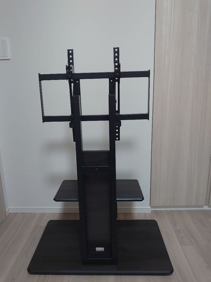 『美品』テレビスタンド 〜55V型対応【キャスター付】