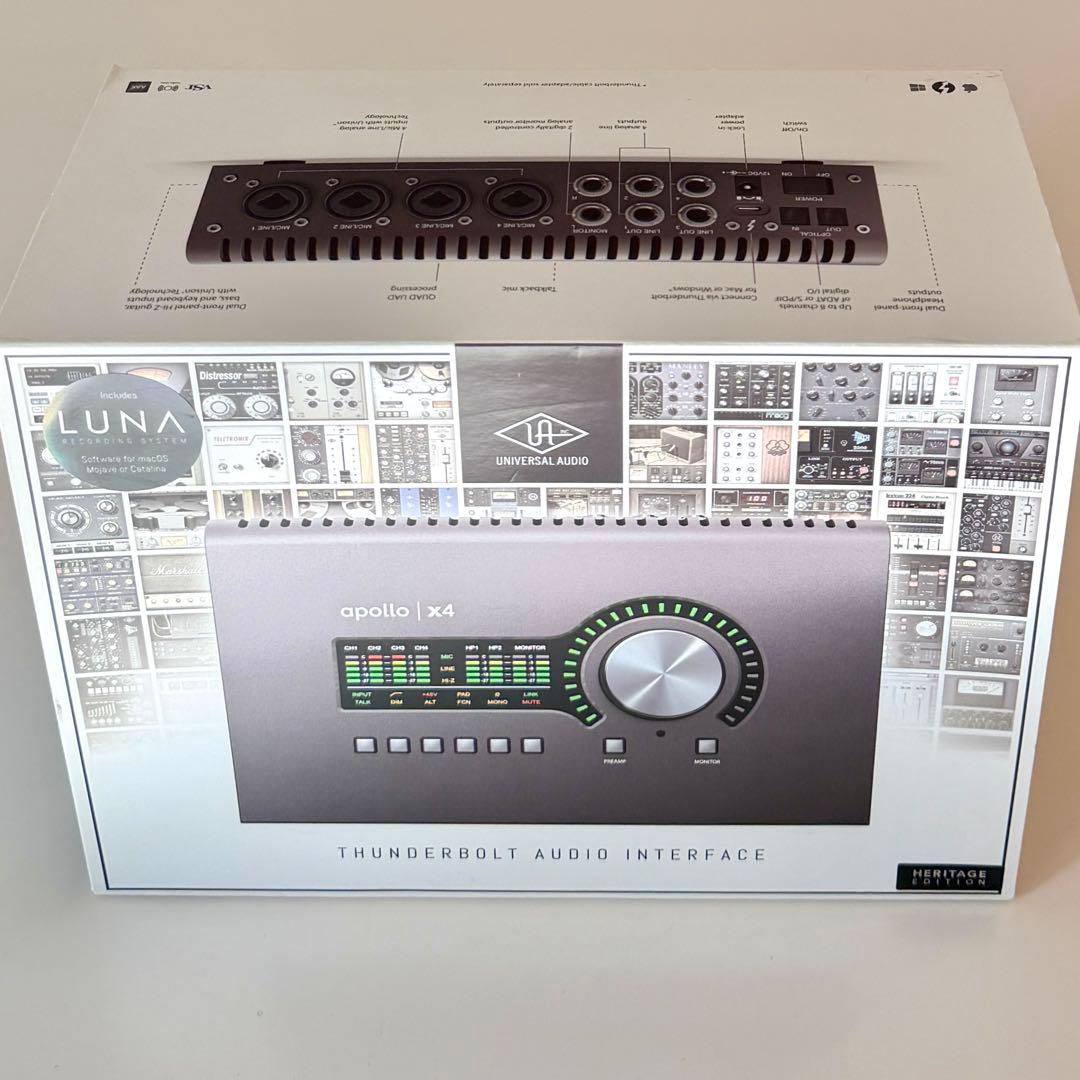 Universal Audio Apollo x4 オーディオインターフェイス