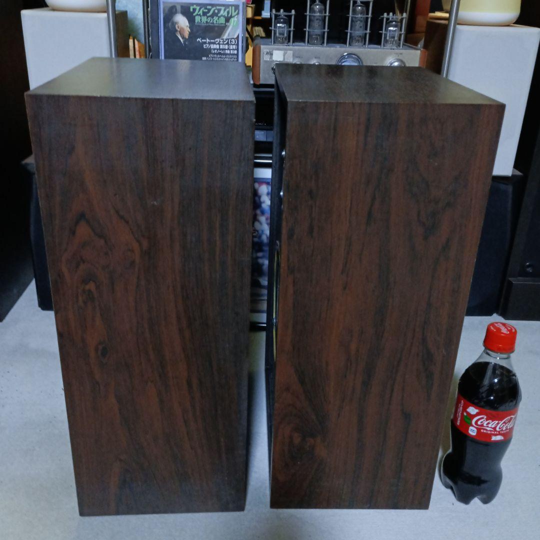 お買い得品　木製キャビネット 2ウェイスピーカーバスレフ 2本組1セット