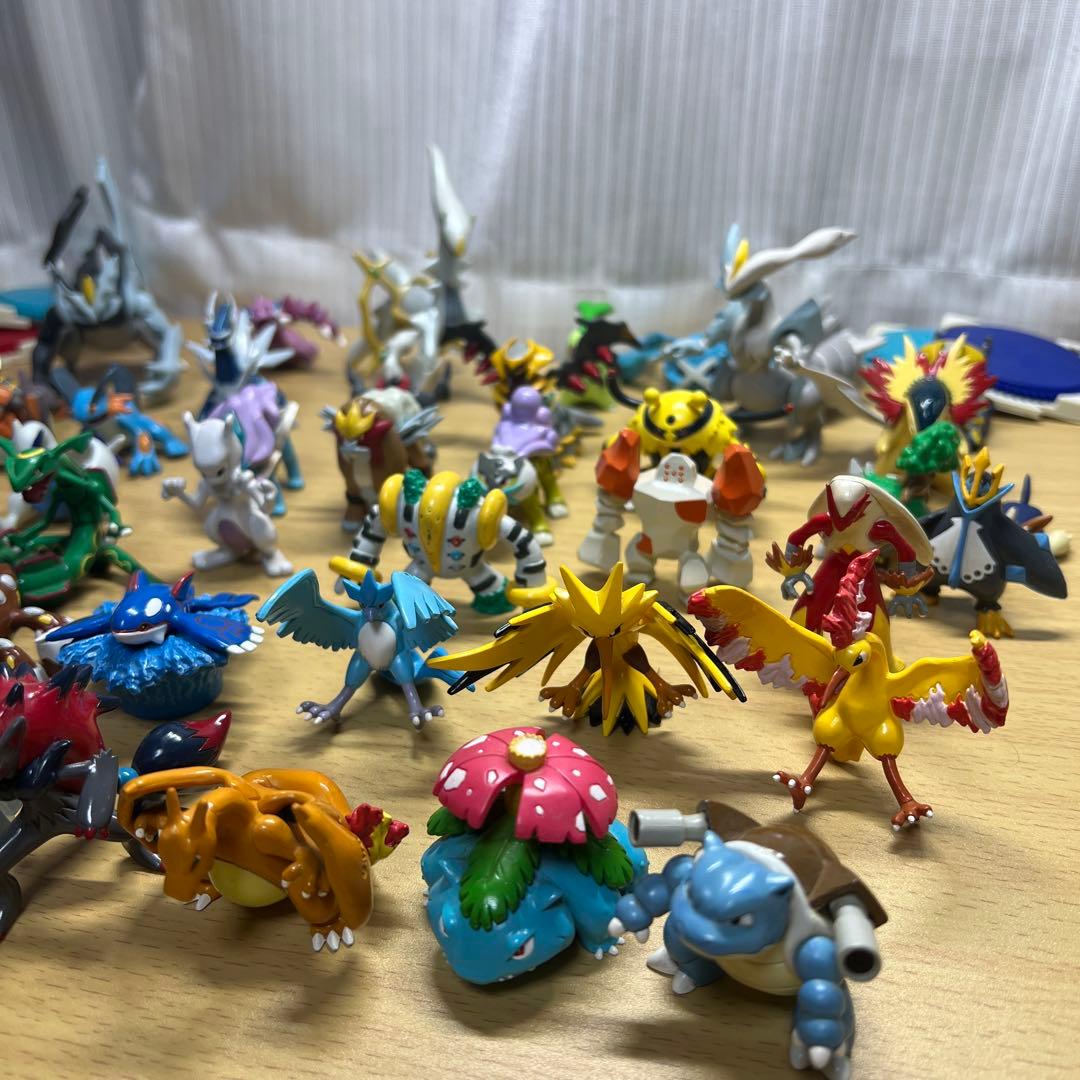 ポケモン 初期 モンコレ フィギュア コレクション 45点 まとめ売り レトロ