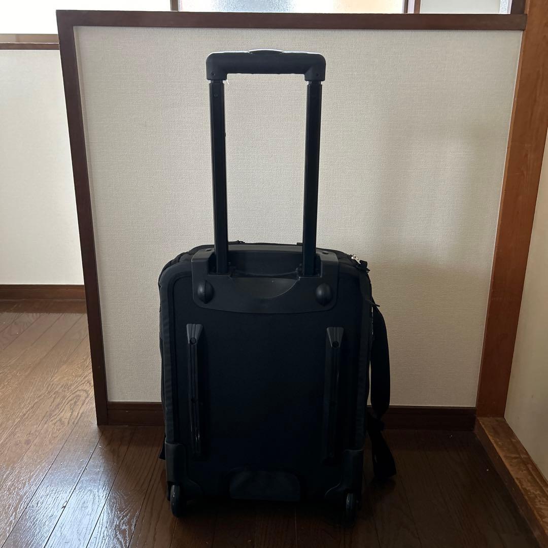 GREGORY 黒 キャリーケース　キャスター付き