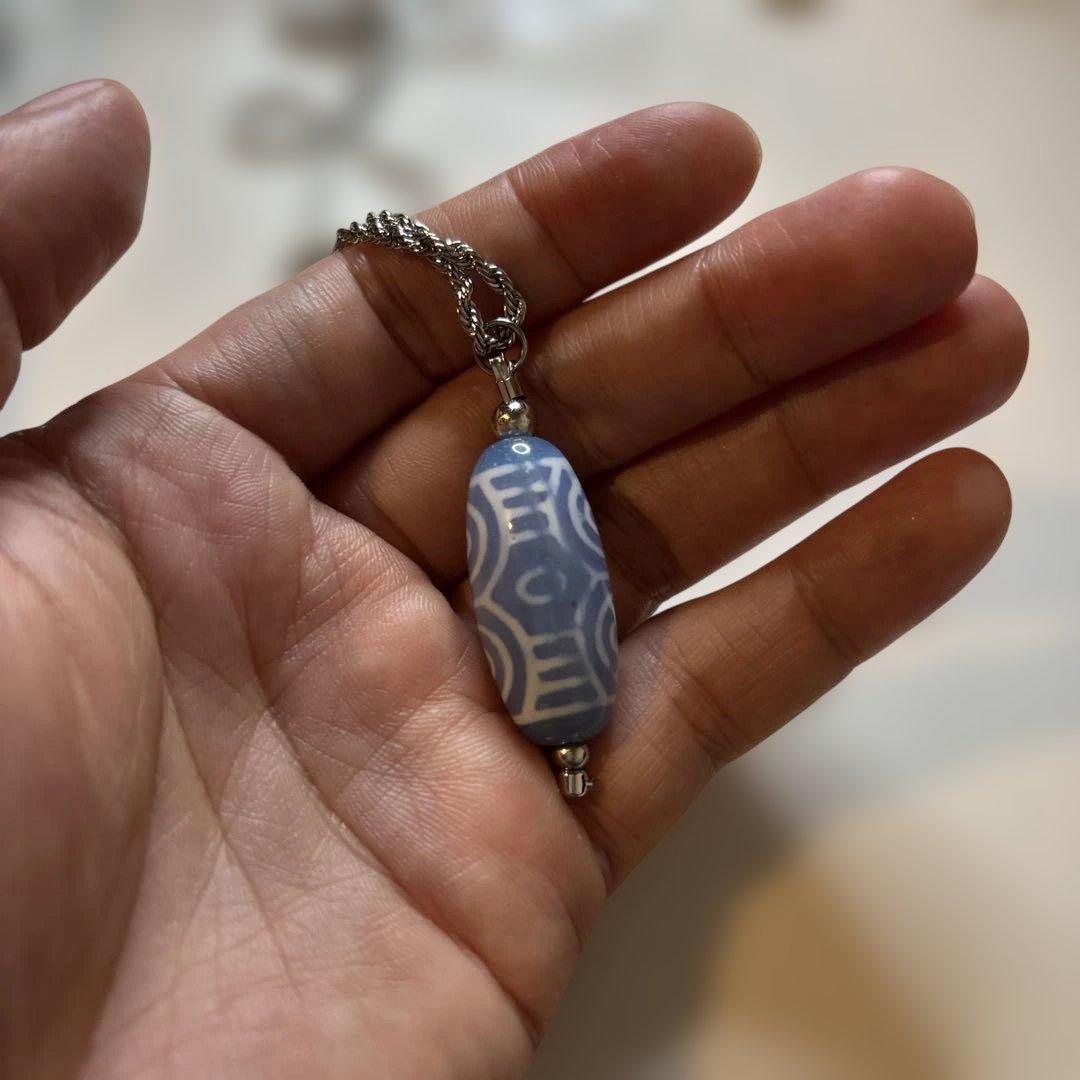 こっれは、すっごい！龍眼老玉髄天珠！