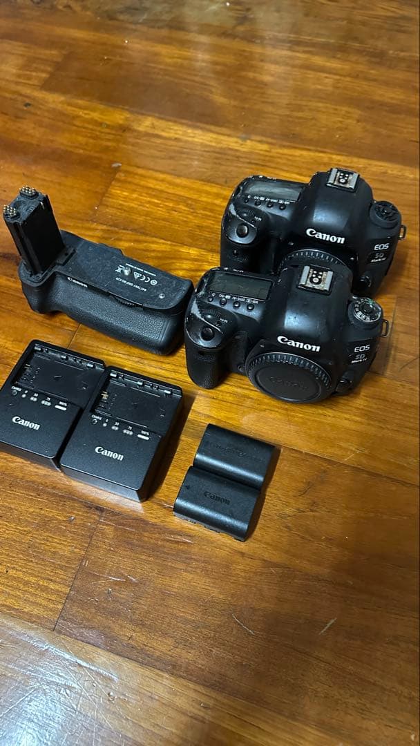 Canon EOS 5D mark4 2台セット バッテリーグリップ付き