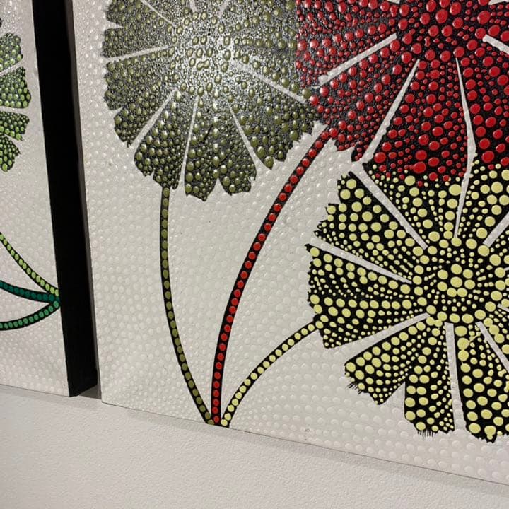 A♡専用【訳あり】40×40cm 3枚セットとレリーフ　通常16,434円が！