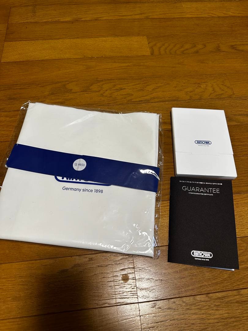 【1回のみ使用】RIMOWA LIMBO 電子タグ 60L ブラック