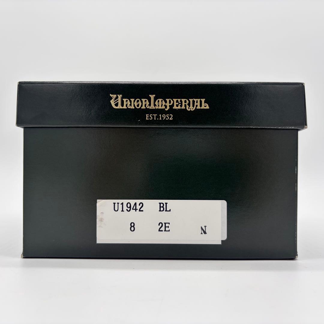 【展示品】ユニオンインペリアル ダブルモンクストラップ US8 ブラック