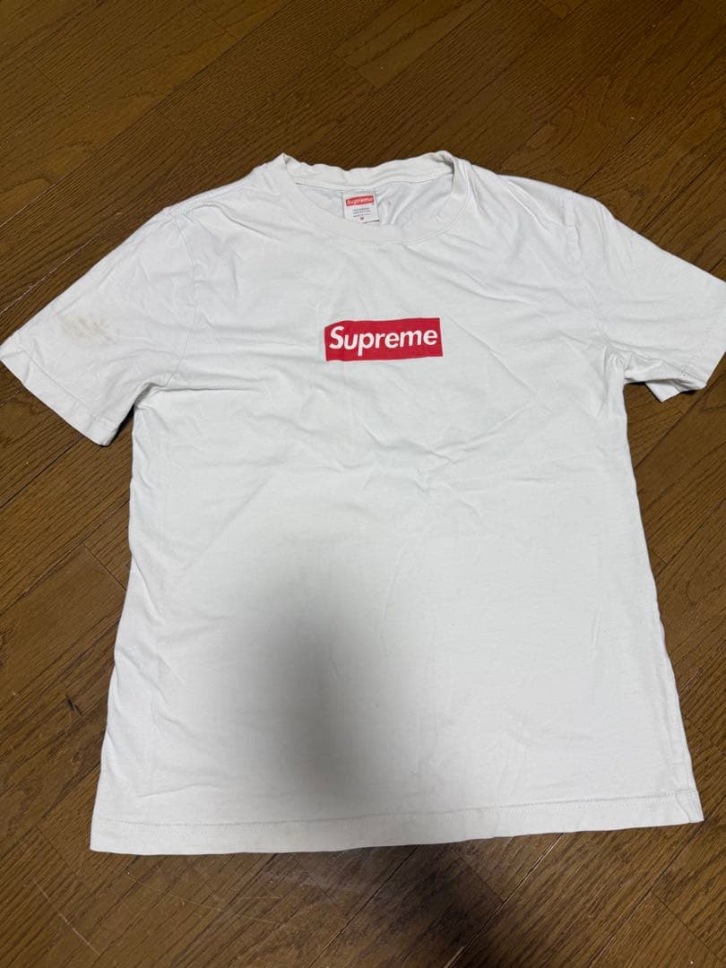 Supreme ホワイト Tシャツ 20周年記念