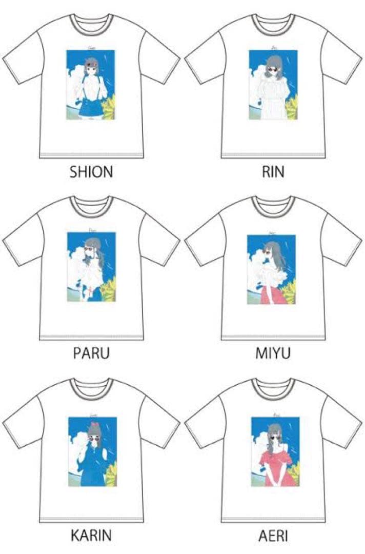 【未使用タグ付き】26時のマスカレイド Karen 中村果蓮 WEGO Tシャツ