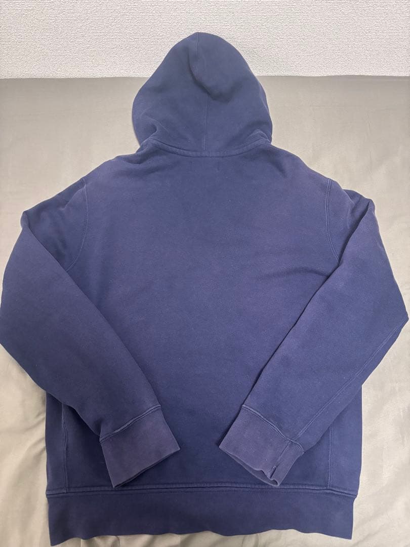 【最終値下げ‼️】ポロ 刺繍 ネイビー ジップアップパーカー ラルフローレン