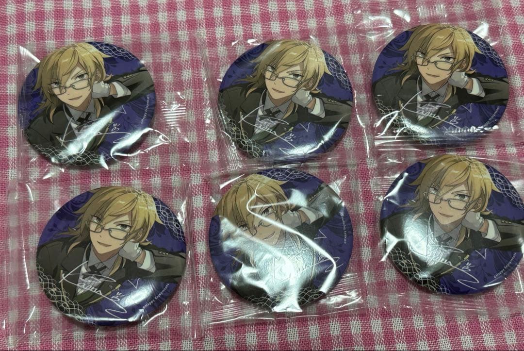 あんスタ　羽風薫　台湾　カフェ　缶バッジ　中国　海外