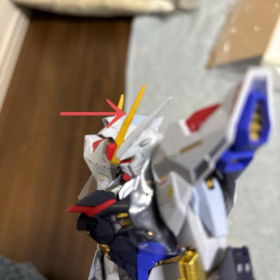 メタルビルド　ストライクフリーダムSOUL BLUE ver難あり