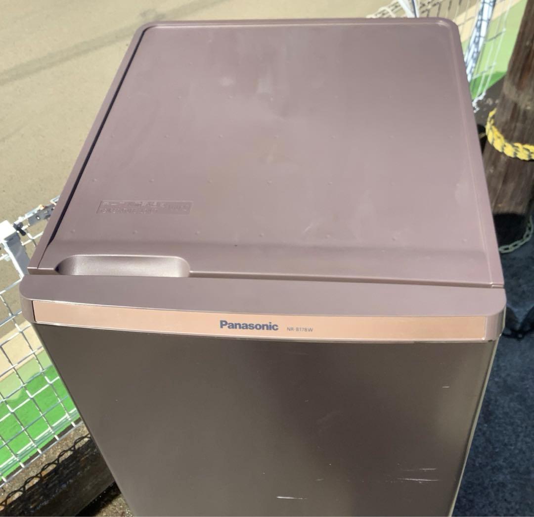 パナソニック 2ドア冷蔵庫 NR-B178W-T 16年製 168L ブラウン★