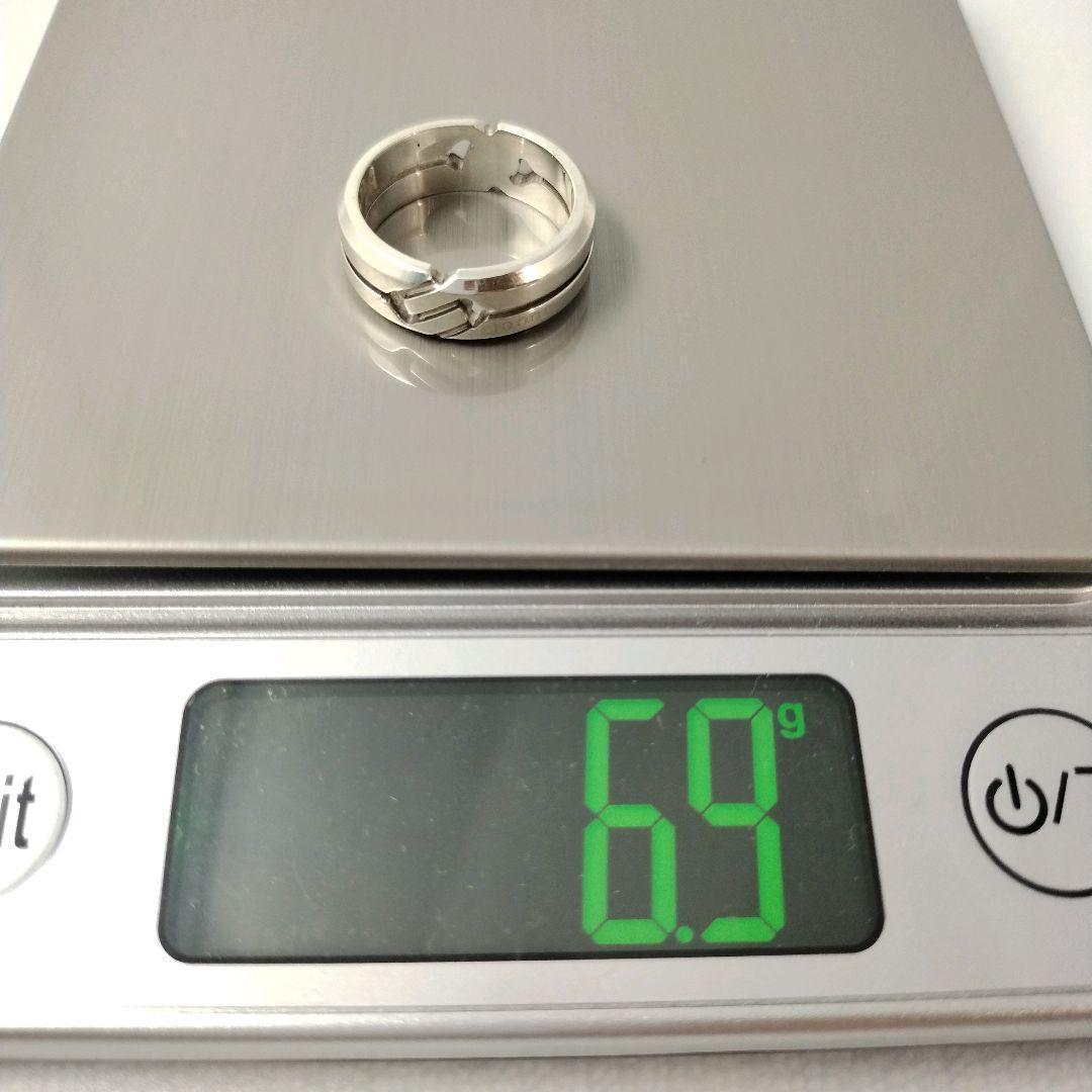 GUCCI グッチ インフィニティ ノットリング 15号 シルバー925