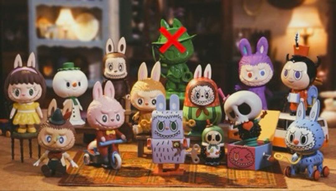 Pop Mart Labubu The Monsters Toys 12体セット