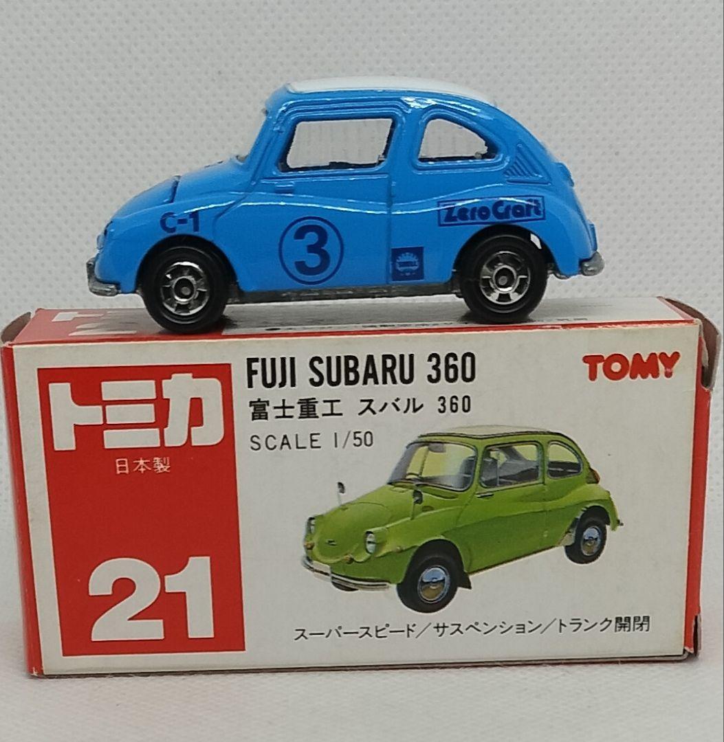 《赤箱トミカ21-4-37》スバル360【ゼロクラフト特注】未使用超美品