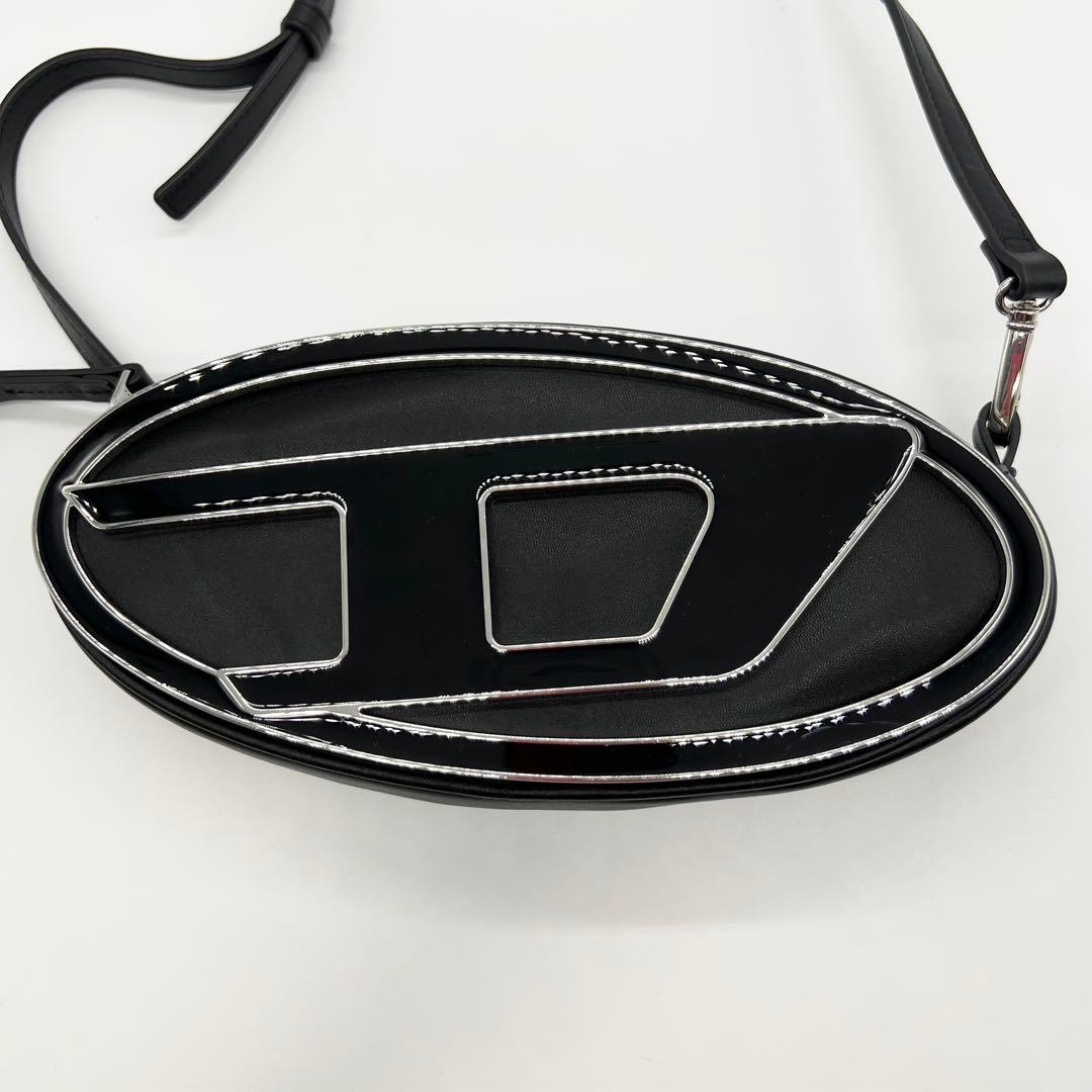 極美品✨DIESEL　ショルダーバッグ　HOLI-D　レザー　ブラック　正規品