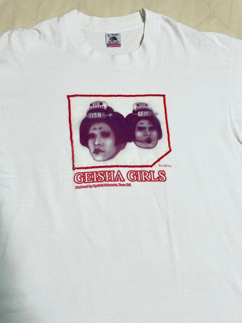 ビンテージ90s GEISHA GIRLS Tシャツ 古着　RAP TEE