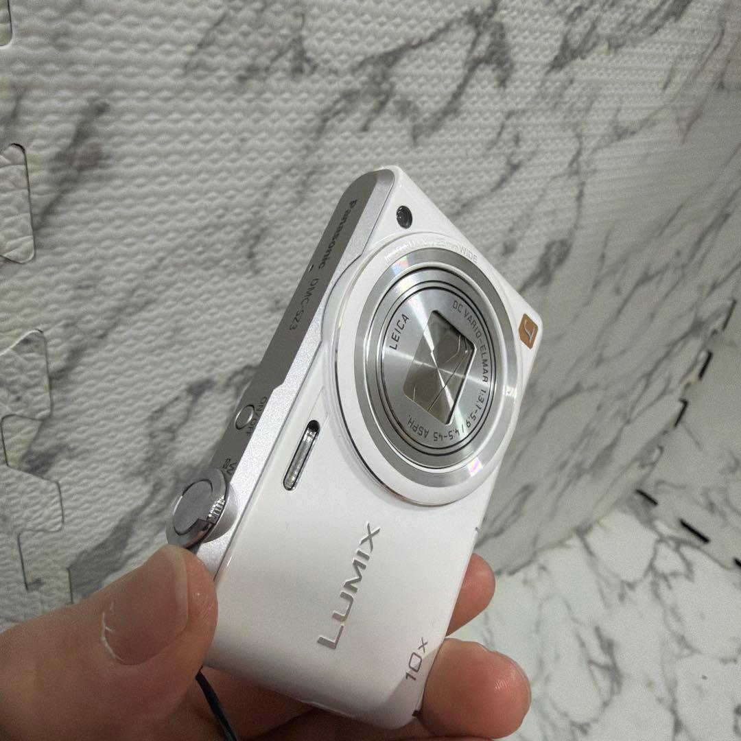 Panasonic DMC-SZ3 ホワイト　デジカメ