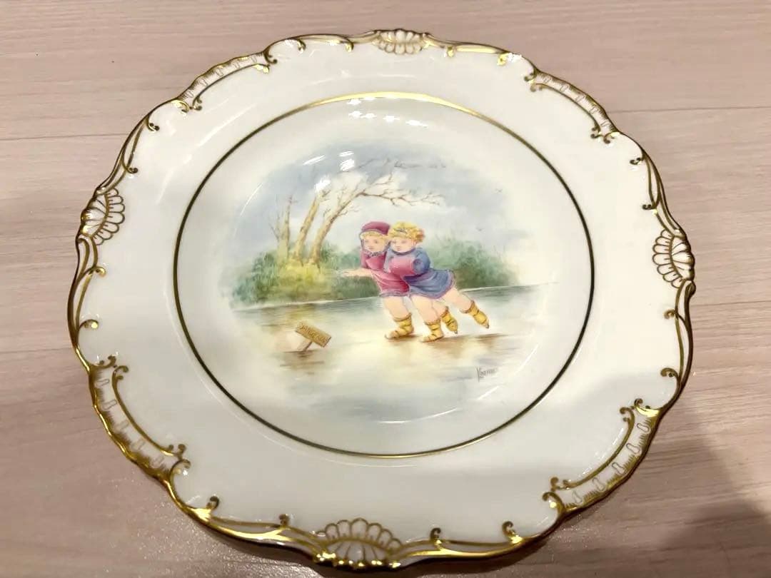 ミントン Minton「THE SKATERS」No.7/50 プレート 限定