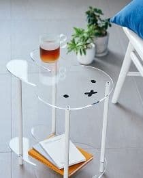 ミッフィーアクリルサイドテーブル☆スタジオクリップ☆即購入大歓迎☆