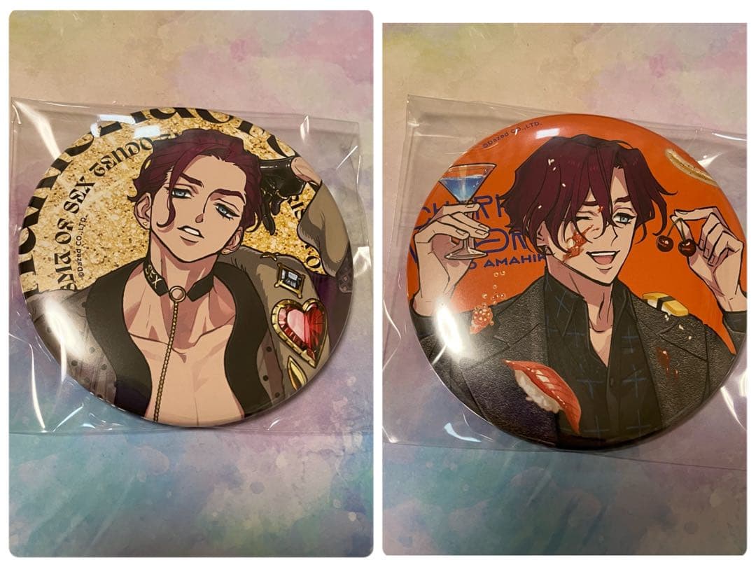 カリスマ カリスマワールド 缶バッジ 天彦