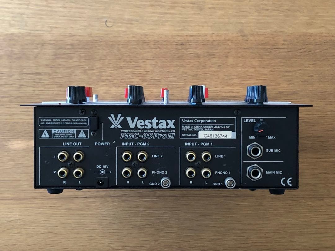 Vestax PMC-05 Pro III DJミキサー メンテ済み中古