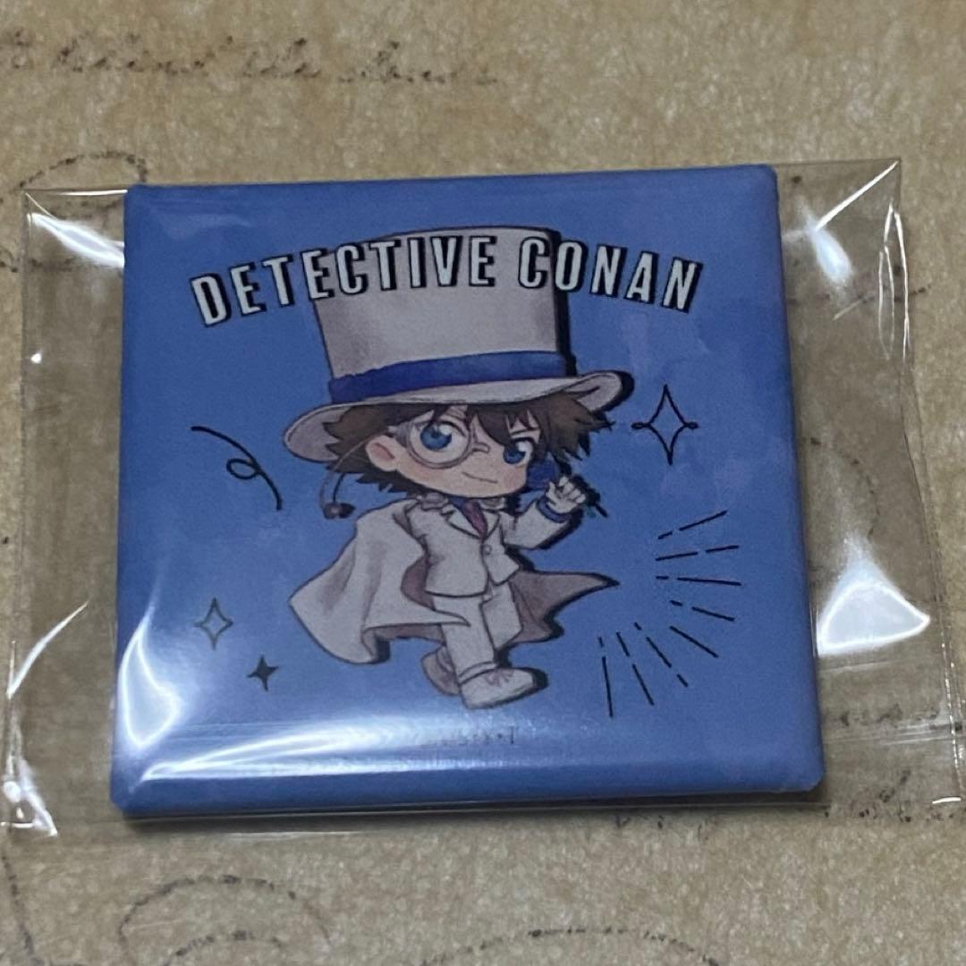 名探偵コナン スクエア 缶バッジ 怪盗キッド