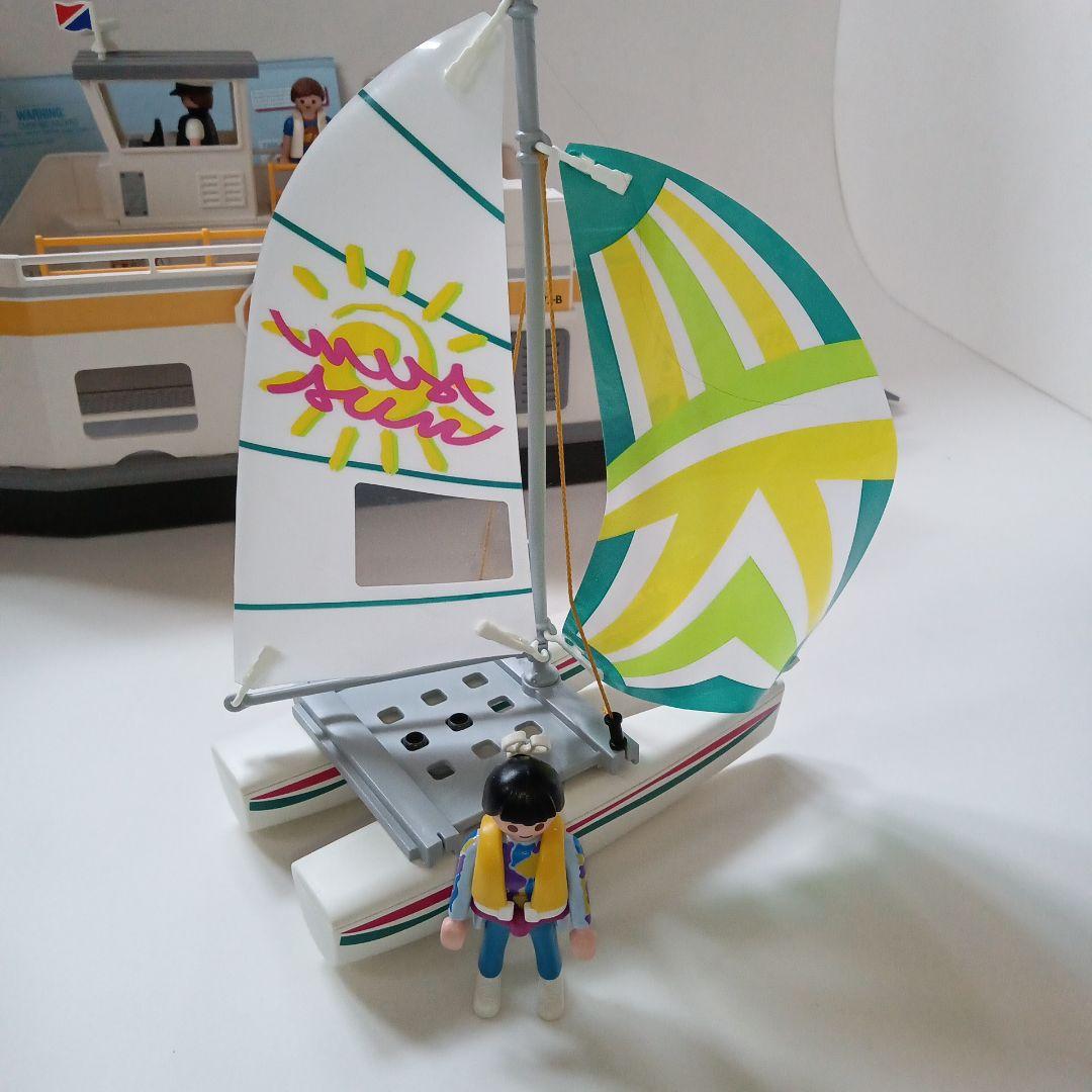 プレイモービル　カーフェリーセット