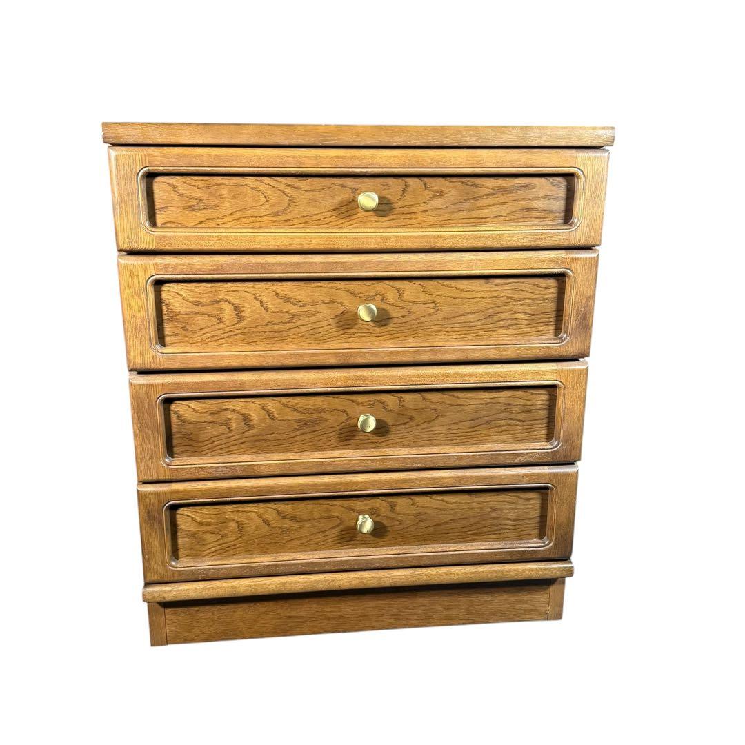 HR868 カリモク　4段　チェスト　4杯　箪笥