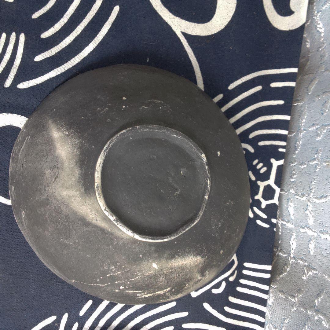 骨董１ 陶器製丸型皿5個セット中古