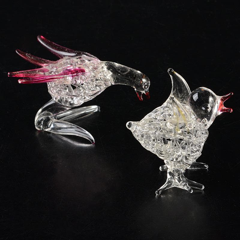 Baccarat　バカラ　クリスタルガラス　小物入　ガラス置物　4点　N6358